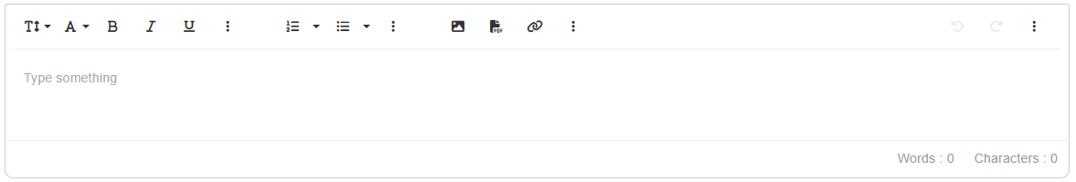an Information Paragraph field